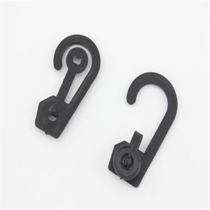 Plastic Display Snap Hooks Shirt Dress Underwear Sock Gloves Clip Hanger Bag Package Fabric Swatch Header Hook Clothes Hangers218A