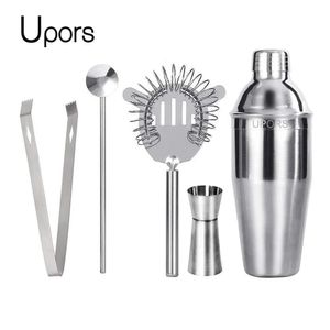 Bar Tools UPORS 550ML/750ML Cocktail Shaker Mixer Stainless Steel Wine Martini Boston Shaker For Bartender Drink Party Bar Tools 231214