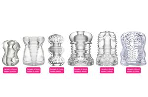 Transparent Silicone Masturbators Airplane Cup Penis Trainning Product Enhance Exercise Male Masturbation Cups Delay Device For Ma2206293