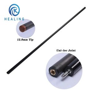 Billiard Cues Carbon Fiber Front Part for Pool Cue Shaft Uniloc Customized BreakPlay Snooker 12 Split Black 231213