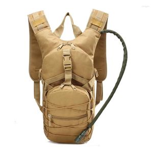 Backpack SEEARTU 15L Tactical With Bladder Cycling Water Bag Army Men Military Pack Molle Outdoor Sports Climbing Hiking Camping