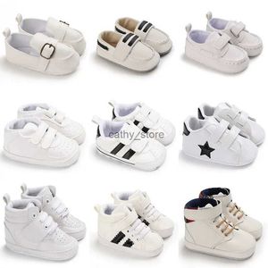 Atletik Açık Erkek ve Kızlar Bebek Ayakkabıları Beyaz Temalı Sporlar İlk Yürüyüş Ayakkabı Konforlu Yumuşak Sole Toddler Ayakkabı Bebek Duş Ayakkabıları 231212