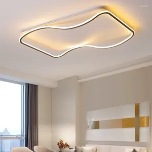 Deckenleuchten Moderne LED Einfache Wellenlampe für Wohnzimmer Esszimmer Kinderzimmer Schlafzimmer Gang Korridor Beleuchtungskörper Lustre Home Decor