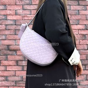 Armpit Mini Sunrise Designer Shoulder Bag Women Purse Single Bags Vbottega Leather Weaving Versatile Fashion Trend Half Wrist Moon Shaped Dumpling Il0j