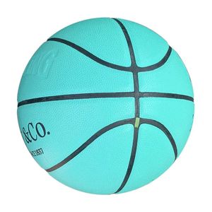 Girl's Hediye Blue Blue Basketball Yetişkin Çocukların Dayanıklı Top Star Pu Hediye Eğitim Yarışması Özel Basketbol Boyutu5 6 7 231213