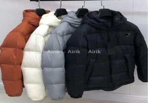 Mens Winter Jacket Designer Down Jackets Women Coat Cotton Parka Overcoat Casual Fashion Thick Warm Hooded Down Windbreaker Clothi7492892
