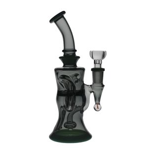 Samlglass Gil Klein Bong Hookahs Dyfuzja Dab Rig Glass Recycler Paling Water Rura Złącze 14,4 mm PG3060B (FC-GIL KLEIN)