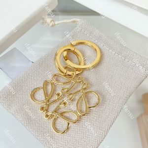 Fashionable New Product Luxurious Design Men Classic High End Keychain Hollowed Out Personalized Bag Pendant for Women