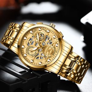 Hollow Twist Fashion Menproof Men's Night Glow Watch Watch