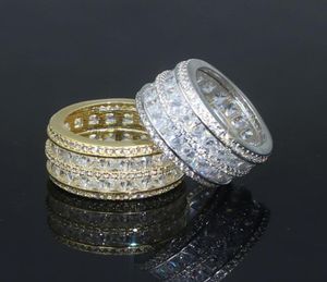 Обручальные кольца, размер США 5, 6, 7, 8, 9, Iced Out Bling, 5A, обручальное кольцо с кубическим цирконием, кольцо для женщин, широкие обручальные кольца на полный палец4703889
