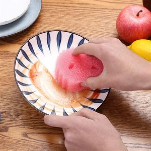 New 4PCS TMILING FACE Sponge Wipe Cleaning Eraser Multi-functional Sponges Household Cleanings Tools Magic Wipe Factory Direct Mai267o