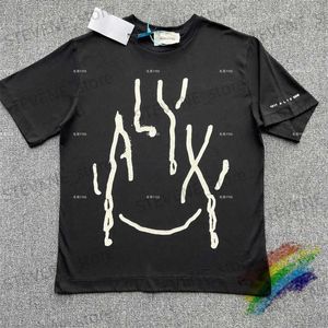 Men's T-Shirts 2023ss ALYX 1017 9SM Letter T-Shirt Men Women 1 1 Best Quality Oversized T Shirt Short Sleeve Tops Tee T231214