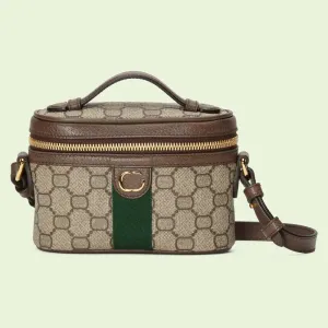 Designer sminkpåsar fulla bokstäver Designers axelväska för kvinna mode Ophidia kosmetisk väska g tvätt toalettsåväska lyx crossbody väska påse pochette 2312142d