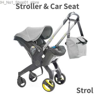 Strollery# wózki# Siedzisko samochodowe dla dzieci dla urodzonych wózków niemowlęcia w kosmosie Wózek Lekki 3 w 1 system podróży L230625 Drop Gelive Dhvoa Q231215