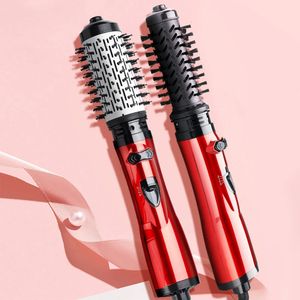 Hair Straighteners 3 in 1 Blow Dryer Brush with Interchangeable Brushing Heads Hair Straightener Brush Hair Curler for Drying Straightening Curling 231213