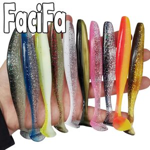 Baits Lures 10pcs Big Soft Lure Silicone Bait Shad Wobbler Fishing lure Set Saltwater Worm Swimbait spinnerbait accessories 231214