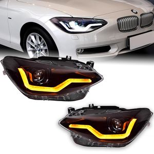 BMW 1シリーズF20 2012-20のカーフロントライト15ヘッドライト1シリーズ116I 118I昼間のライトdrl low low beamランプ