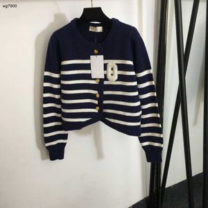 donne di marca abbigliamento da donna di lusso maglione autunnale moda logo stampa cardigan da ragazza a maniche lunghe 14 dicembre Nuovi arrivi