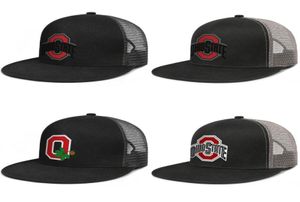 Ohio State Buckeyes Herren- und Damen-Gitter-Baseballkappe, cooles Design Ihrer eigenen Hip Hop-Flachkrempe, Primärteam-Logo, Sport, 388 Fußba5283218