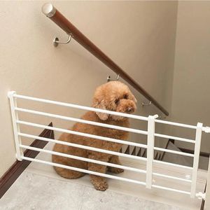 Safety Gates Infällbart PET PORTABLE FENCE BARRIER Bred Baby Gate Cat Dog för Hall Doorways Trapps Tillbehör 231213