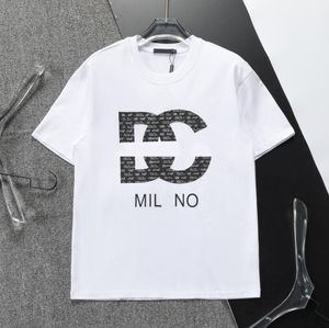 ファッションカジュアルメン女性コットン半袖Tシャツレター印刷男性と女性Tシャツスポーツシャツアウトドアファッショントップ