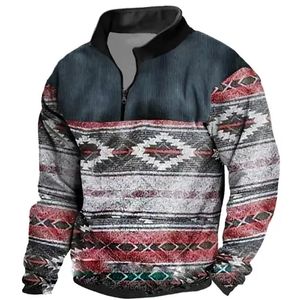 Felpe con cappuccio da uomo Vendite maglione con cerniera retrò per uomo Abbigliamento autunnale Stampa 3D Top casual di alta qualità a maniche corte di design da strada 231214