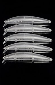 20pcs 18cm 20g Unpainted Bait Fishing Lure Blank Body DIY Crankbait Swimbait Fake Baits232K9900840