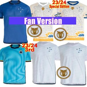 2023 24 Cruzeiro William Mens 축구 유니폼 Machado W.Ribeiro M.Vital Home Away 3rd Special Editions Short Sleeves Football Shirts