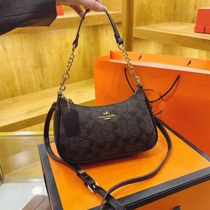 23 VC Tasarımcı Çantalar Tabby Bag Tote Çanta Çanta Çantaları Lüks El Çantası Gerçek Deri Baget Omuz Çantası Ayna Kalitesi Kare Moda Satchel