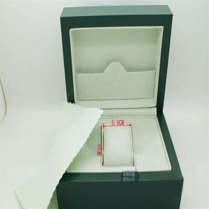 Green Brand Watch Original Box Papers Card Purse Present Boxes Handväska 185mm 134mm 84mm 0 7 kg för 116610 116660 116710 2663