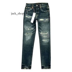 Jeans viola firmati Jeans uomo donna viola Ksubi Jeans High Street Retro Paint Spot piedi sottili micro elastico viola Jeans Designer 789