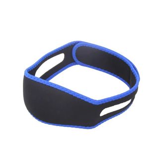 Accessorio per la casa Sottogola anti-russamento Posizionamento perfetto Cintura di supporto per arresto in neoprene Soluzione anti-apnea Dispositivo per il sonno BJ