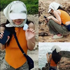 Ball Caps Jennie Same Style Quick Dry Sunshade Baseball Cap Duck Tongue Hat Female Outdoor Sunscreen Unisex Korean Niche Camping Hat YQ231214