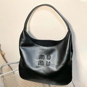 miui Luxus-Designer-Taschen aus echtem Leder, Damen-Reise-Hobo-Achselhöhlen-Unterarm-Pochette-Tasche, Herren-Shopper, Schulter-Einkaufstasche, Handtasche, Premium-Crossbody-Clutch-Taschen