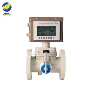 Wide Range Ratio Gas Turbine Flowmeter Digital Turbine Flow Meter for Compressed Air