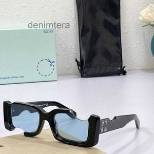 Moda okulary przeciwsłoneczne projektant Offs White Cool Style klasyczny gruby talerz czarna kwadratowa rama okulary okulary męskie z oryginalnym pudełkiem VJ5A QLN3