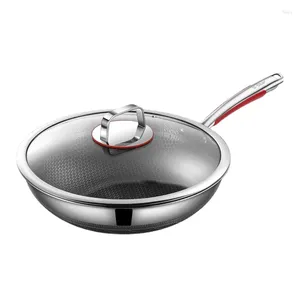 Pans Steel Non Stick Frying Pan Household Gas Stove Is Suitable For Induction Cooker Which Specially Used Vegetables