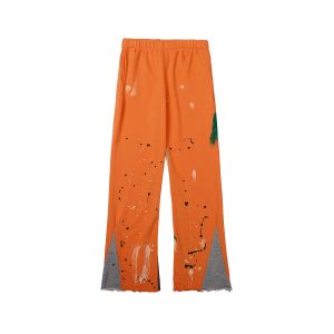 Herren-Designerhose, Cargo-Jogginghose, Jogginghose, Cargohose, Jogginghose mit Graffiti-Print, Pantalon, Splash Ink, lockere Jogginghose