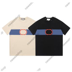 24SS mens plus size t shirt paris luxury tshirt stripe printed shirts casual cotton summer designer letter print t shirts black apricot tops tee