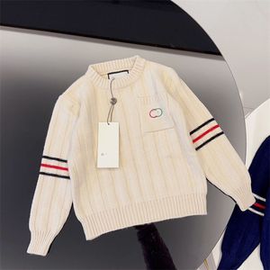 Designer Maglione per bambini Felpa per bambini Felpa con cappuccio Pullover stampato di lusso per bambini Abbigliamento primaverile e invernale Maglione girocollo per ragazzi e ragazze Taglia 90 cm-160 cm A1