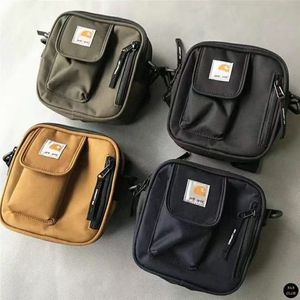 Workwear shoulder bag, men's leisure sports small bag single shoulder crossbody bag women's cross bag mobile phone bag zero wallet men's and women's small bag