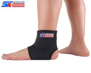 Sports Basketball Elastic Ankle Foot Brace Support Strap Wrap Belt Comfortable Band Pad Injury Rehabilitation SX661192c6443402