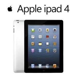 الأجهزة اللوحية الأصلية التي تم تجديدها Apple iPad 4 IOS10.3 4G Network Version 16GB/32GB/64GB PC مع مربع مختومة