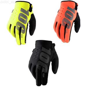 Luvas de motocicleta 2021 Motocross Racing Luvas Downhill Mountain Bike DH MX MTB Moto Luva Verão Mens Mulher Motocicleta Cup 100 GlovesL2312.14