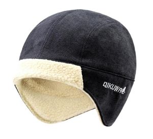 Män bombplan hatt pilot trupper cap faux kashmir hatt ryska ushanka vinter öronflap fleece fångare snöskid cap t2001046078677