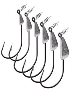 5pcslot lead jig head fish hook 35g 21g fishing jig Hooks for soft fishing bait of carbon steel hooks fishhook2637524