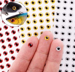 NOVO DIY FSIH OLHOS PARA PESCA DE PESCA 3COLORES 3MM 4MM 5MM 6MM 3D SIMULAÇÃO HOLOGRÁFICO DE LASER FISHEYE6839098