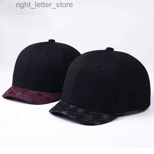 Ball Caps 3cm Short Brim Baseball Cap American Women Men Short Brim Curved Brim Small Brim Retro Hat YQ231214