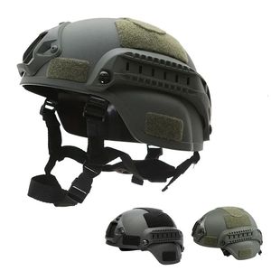 Wysokiej jakości ultralight Fast Helmet Airsoft Army Wojskowe hełmy polowania CS Swat Riding Protect 231225