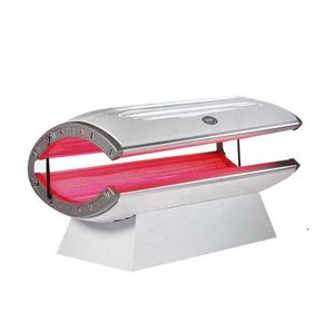 Salon Kullanımı LED Işık Fizyal Terapi LED 660/850NM Kapsül LED Terapi Beyazlatma Kabin Spa PDT Cilt Gençleştirme Kırışıklıkları Akne Pigment Çıkarma Güzellik Makinesi